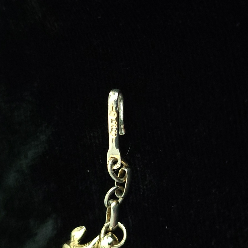 Coro Gold Tone Necklace and Earrings - Picture 6 of 7
